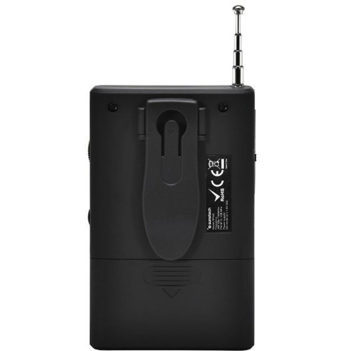Sunstech RPS42BLISBK Radio portátil negra